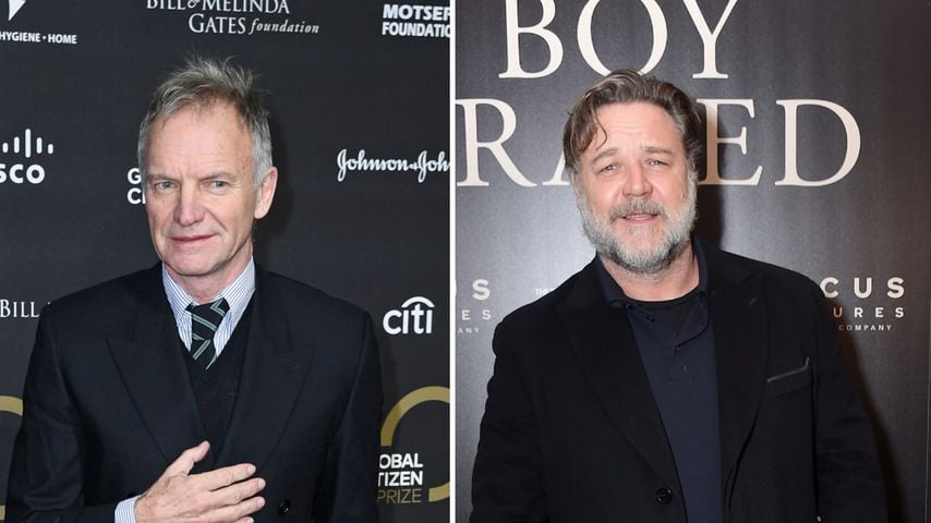 Schräg! Sting nahm Russell Crowe mal auf Swingerparty mit