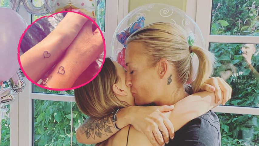 Sarah Connor und Summer lassen sich Partnertattoos stechen