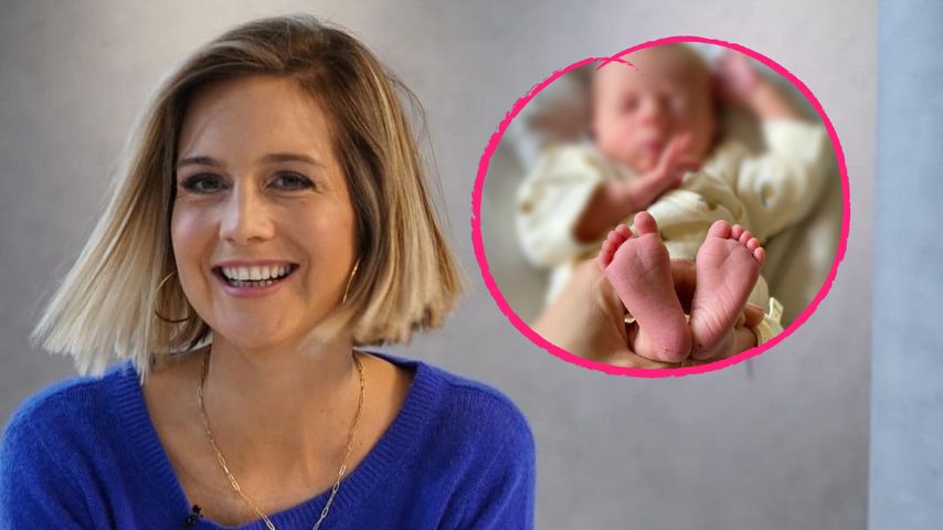 Reporterin Susanna Ohlen glücklich: Ihr Baby Rubi ist da!