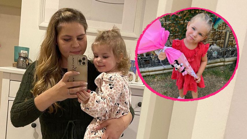Sylvana Wollnys Tochter Anastasia ist jetzt im Kindergarten