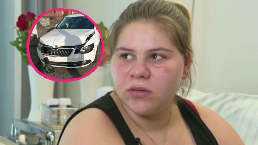 "Schweinerei": Unbekannter demolierte Sylvana Wollnys Auto!