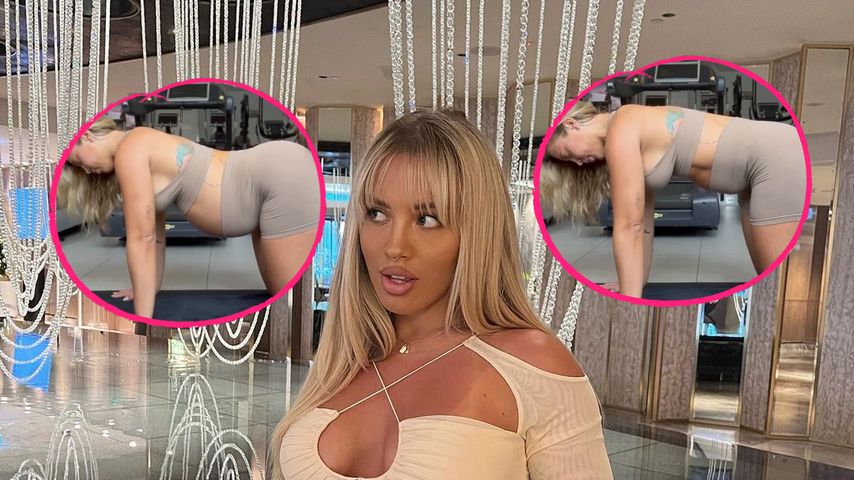Gruselig: So doll zieht Tammy Hembrow ihren Babybauch ein