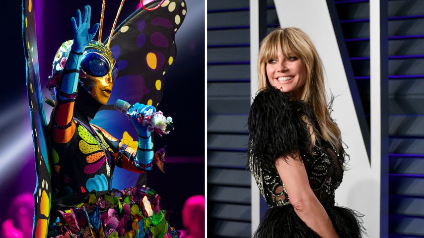 Crazy Theorie: Ist Heidi Klum "Masked Singer"-Schmetterling?