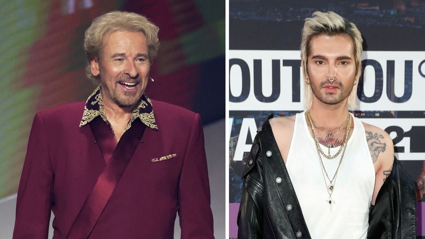 Thomas Gottschalk bietet Bill Kaulitz sein Appartement an!