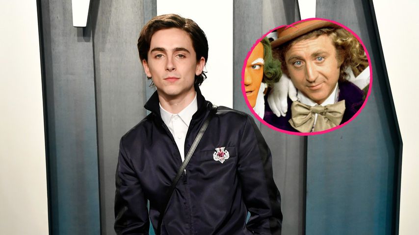 Erste Fotos: So sieht Timothée Chalamet als Willy Wonka aus!