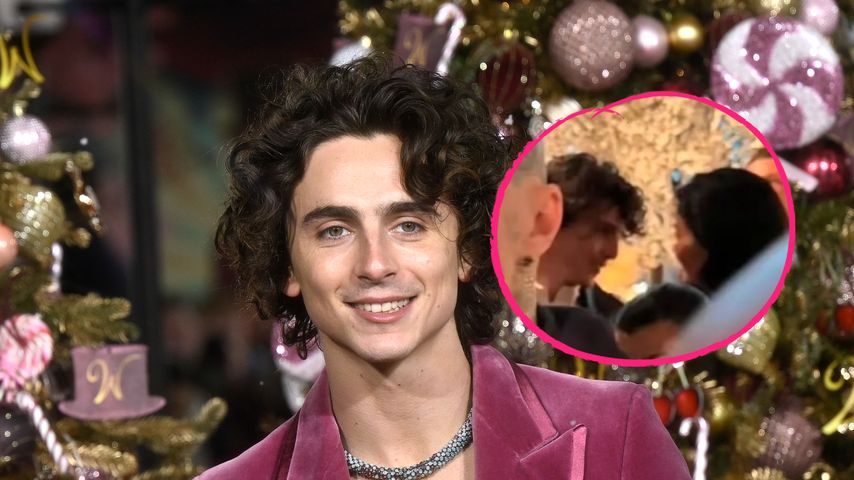 Erwischt! Timothée war auf der Kardashian-Weihnachtsparty