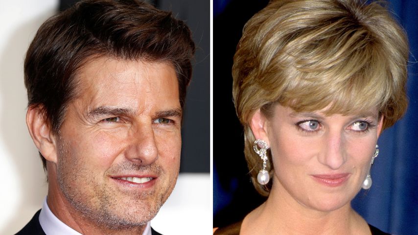 Keine Flirt-Chance: Tom Cruise war Prinzessin Diana zu klein