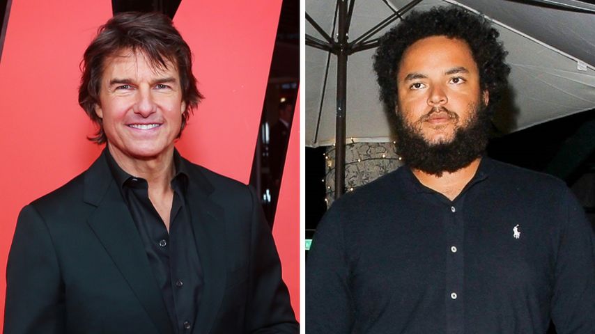 Seltene Pics: Tom Cruise trifft sich mit seinem Sohn Connor