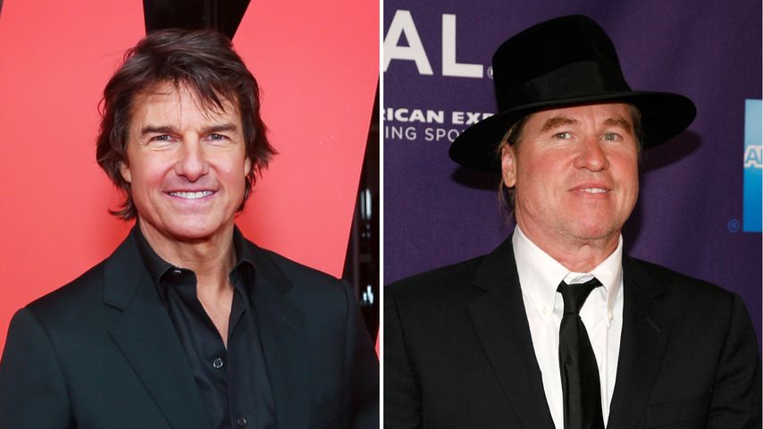 Collage: Tom Cruise und Val Kilmer