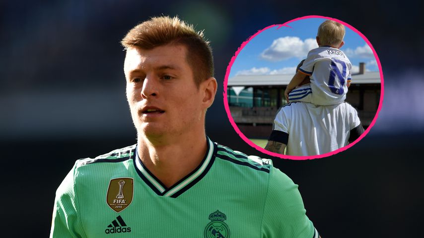 Mini-Kroos: Kicker Toni teilt seltenes Foto mit seinem Sohn