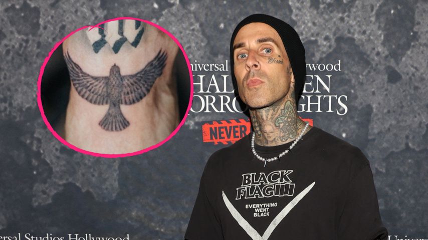 Travis Barker lässt sich für Taylor Hawkins (†) tätowieren