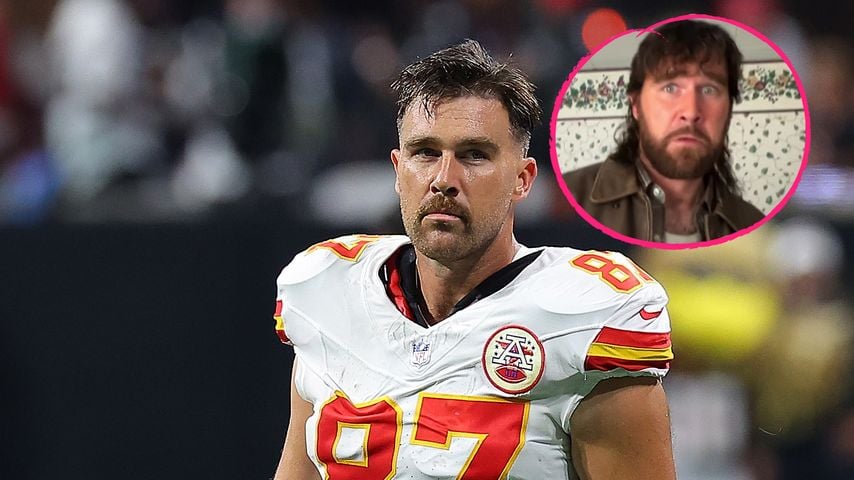 Collage: Travis Kelce, Footballspieler