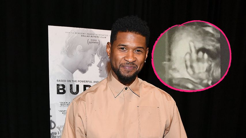 Mittelfinger-Bild: So gratuliert Usher Sohn zum Geburtstag