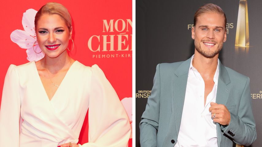 Erwischt! Valentina Pahde und Rúrik Gíslason halten Händchen
