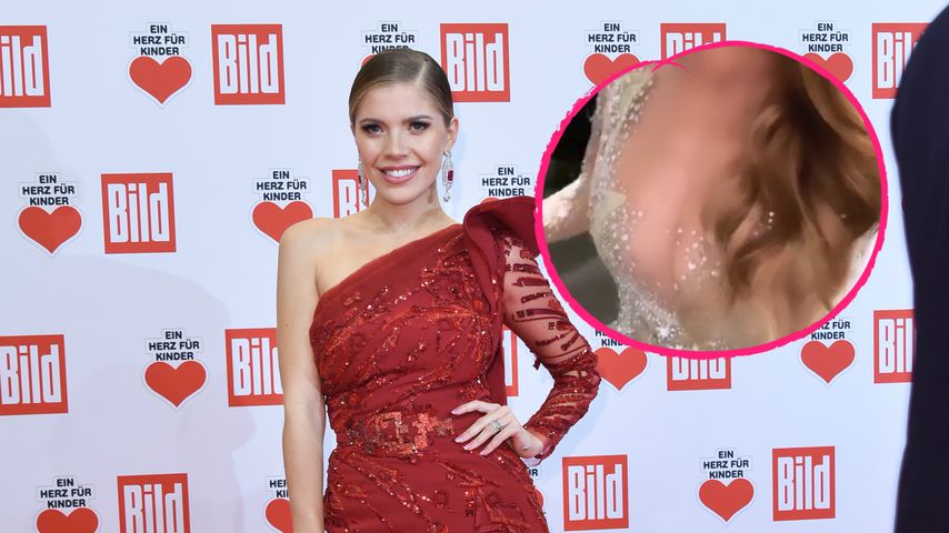 XXL-Ausschnitt: Das ist Victoria Swarovskis Final-Outfit