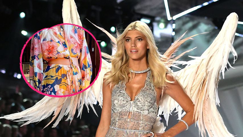 Nanu? Wo ist denn der Babybauch von Topmodel Devon Windsor?