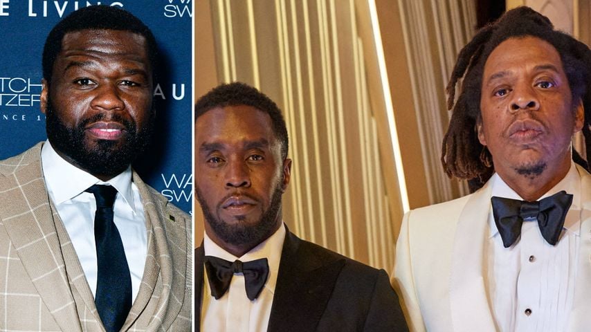 50 Cent teilt KI-Clip mit P. Diddy und Jay-Z in Handschellen