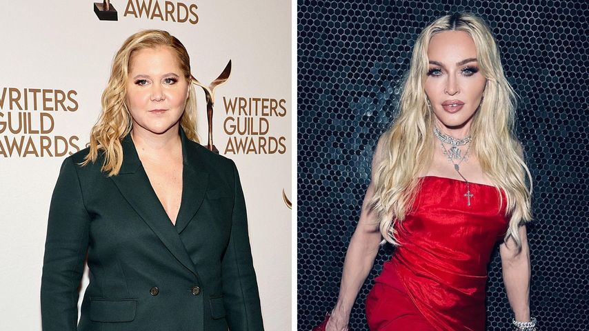 Collage: Amy Schumer und Madonna