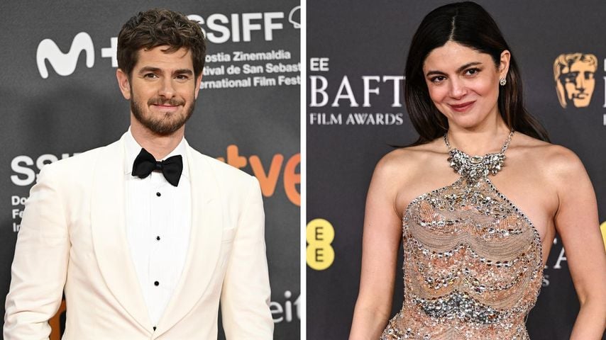 Andrew Garfield und Monica zeigen Liebesglück bei Wimbledon