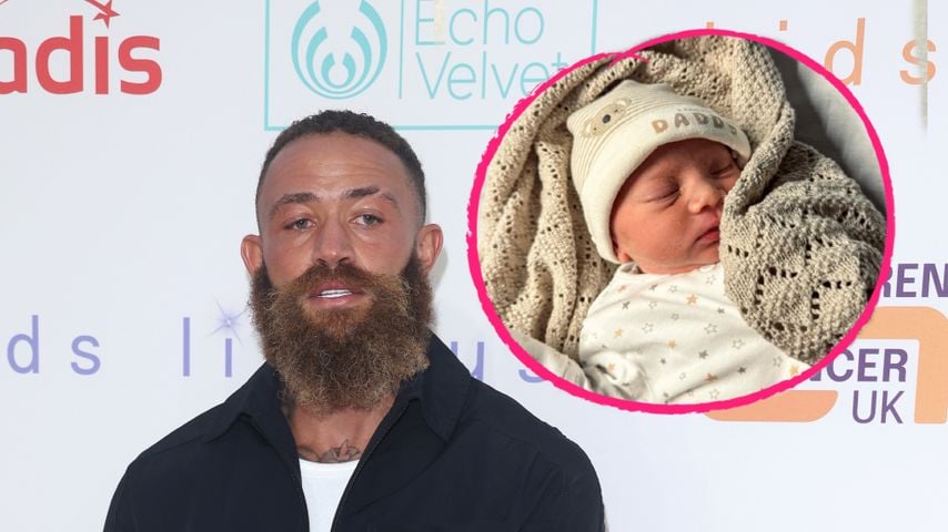 Ashley Cain überrascht mit früher Geburt seines Sohnes Atlas