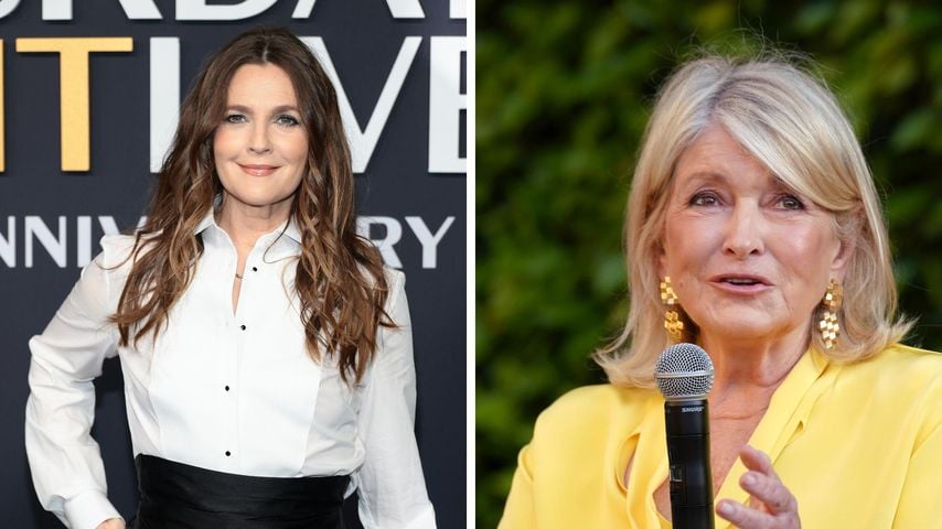 Drew Barrymore und Martha Stewart haben keinen Streit