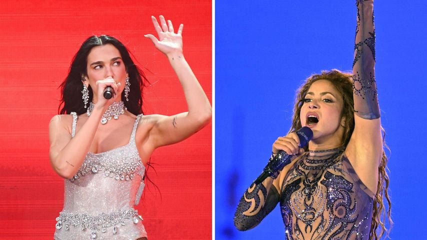 Besonderer Moment: Dua Lipa rockt mit Shakira die Bühne