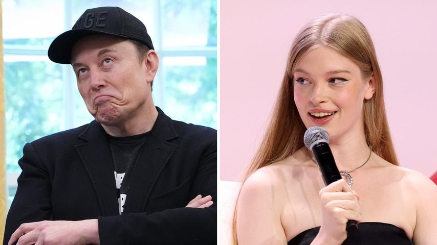 Collage: Elon Musk und Tochter Vivian Jenna Wilson