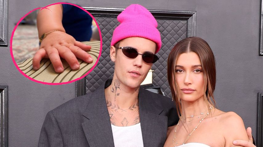Collage: Justin, Hailey und Jack Blues Bieber
