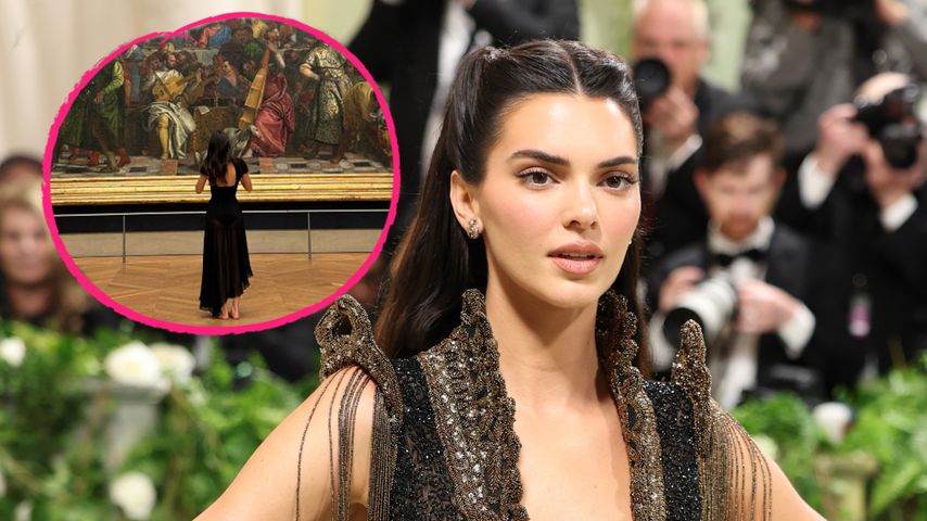 Fans empört: Kendall Jenner posiert barfuß im Louvre-Museum