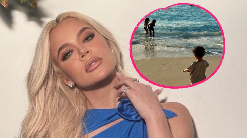 Süß! Khloé Kardashian genießt Sonnenuntergang mit ihren Kids