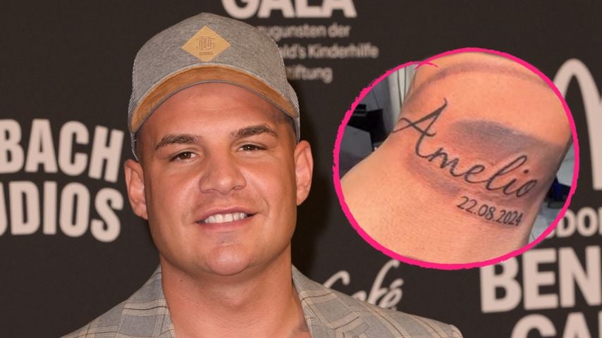 Für Sohn Amelio: Pietro Lombardi lässt sich Tattoo stechen