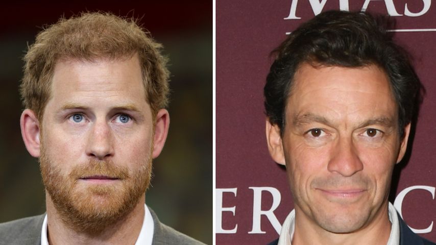 Prinz Harry hatte wohl wegen Dominic West einen Wutanfall!