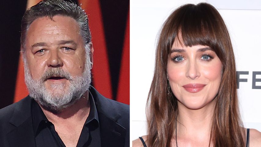 Russell Crowe schimpft über Dakota Johnsons Marvel-Kritik