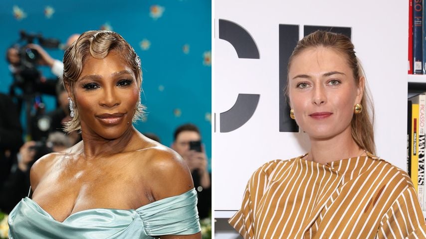 Maria Sharapova und Serena Williams sind jetzt Freundinnen
