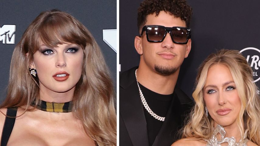 Taylor Swift, Patrick Mahomes und Brittany Mahomes