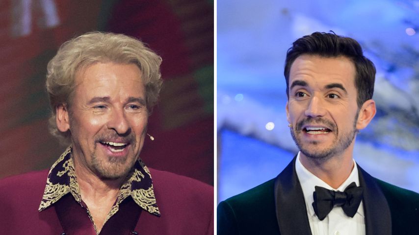 Collage: Thomas Gottschalk und Florian Silbereisen
