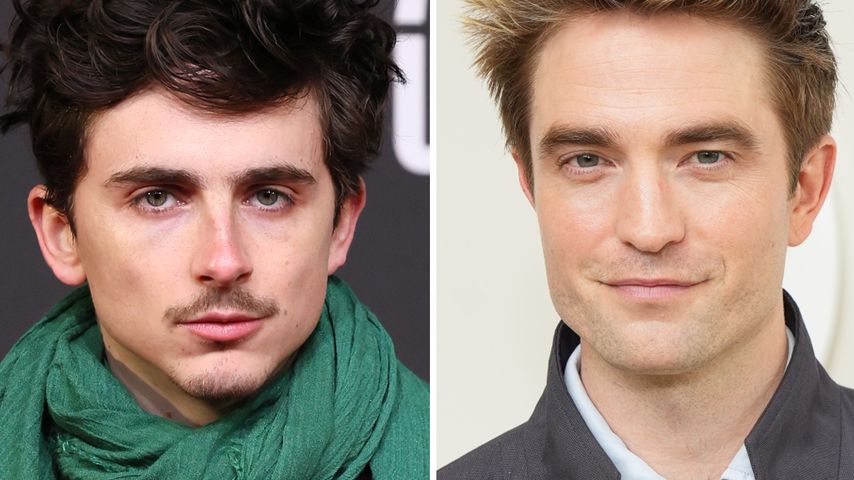 Collage: Timothée Chalamet und Robert Pattinson