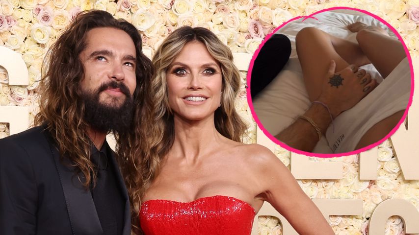 Beim Fußballgucken: Zwischen Tom und Heidi Klum wird es heiß