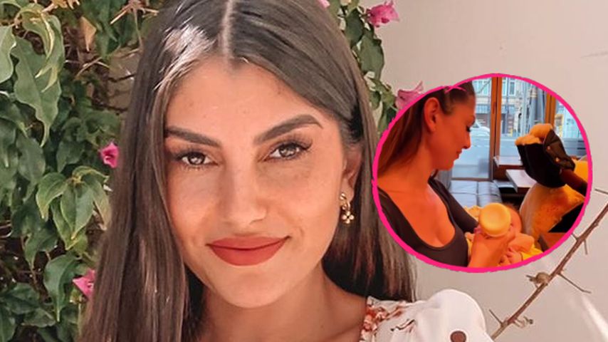 Yeliz Koc teilt niedliches Still-Bild von Baby Snow Elanie