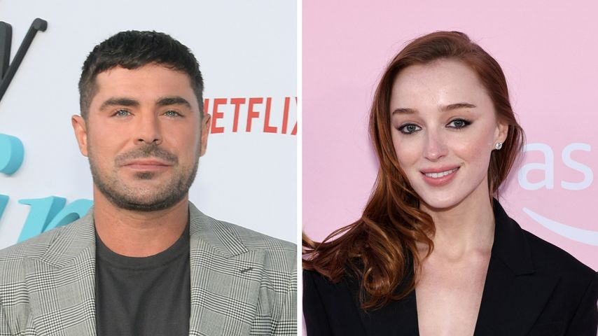 Erste Set-Fotos von Zac Efron und Phoebe Dynevors neuem Film