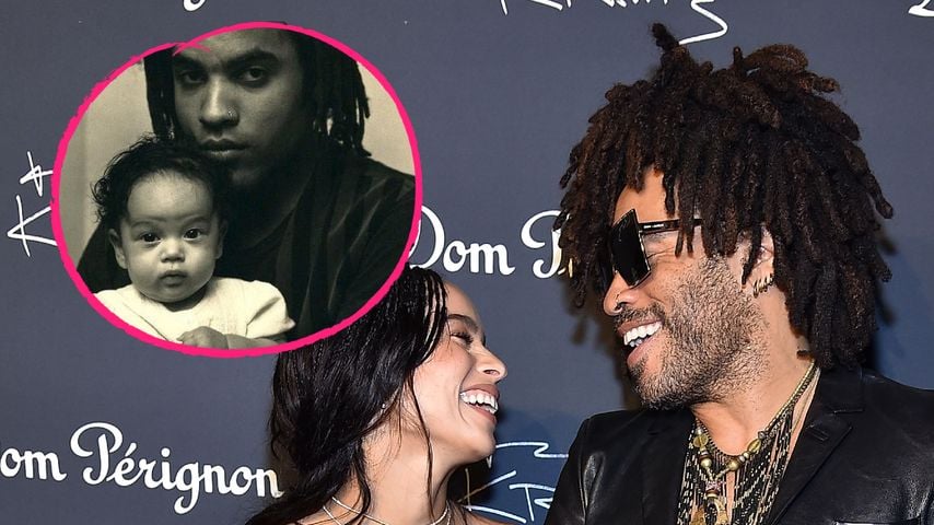 So gratuliert Lenny Kravitz seiner Tochter Zoe zum Ehrentag