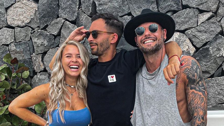 "Mein Date, mein bester Freund & ich"-Kandidaten Colleen, Gino und Sebastian