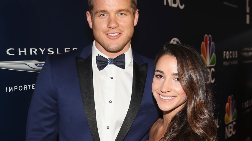 Colton Underwood und Aly Raisman bei der Golden Globes Afterparty in Beverly Hills im Januar 2017