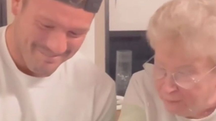 Colton Underwood und seine Großmutter, 2021