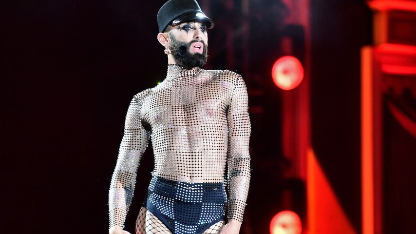 Conchita Wurst bei ihrem Auftritt beim Life Ball 2019