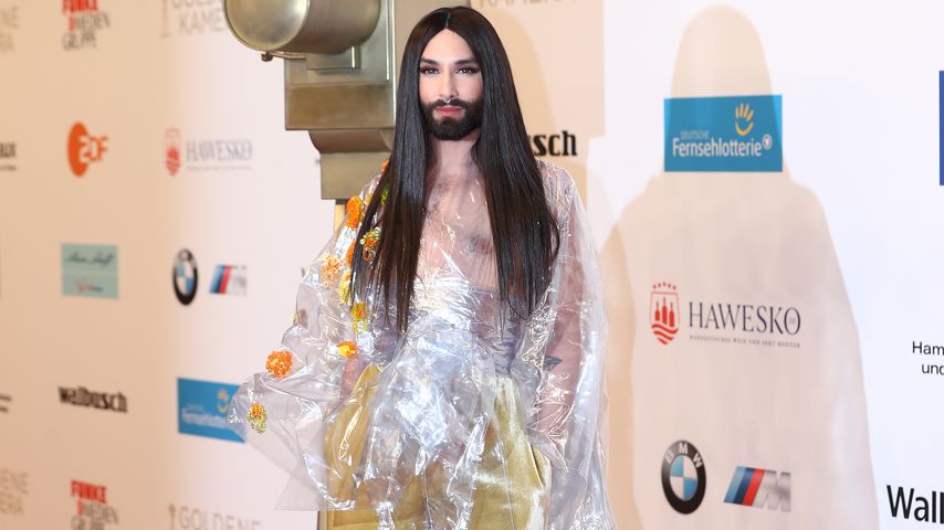 Conchita Wurst bei der Goldenen Kamera in Hamburg im Februar 2018