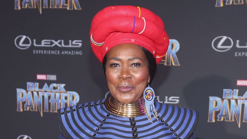 Connie Chiume bei der "Black Panther"-Premiere 2018