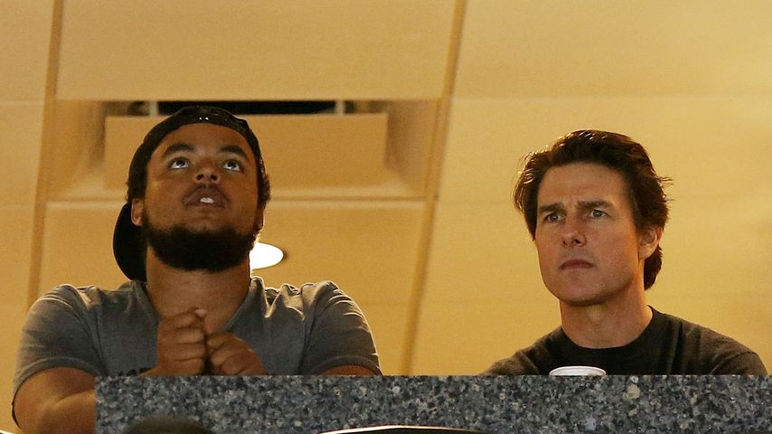 Seltene Bilder: Tom Cruise unterwegs mit seinem Sohn Connor