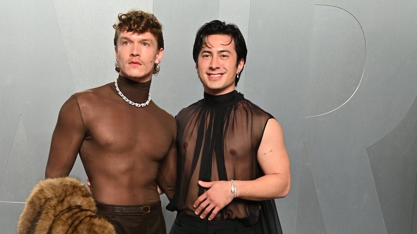 Connor Storrie und Hudson Williams bei der Vanity Fair Oscar Party 2026