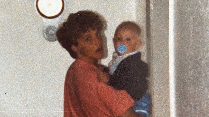 Conor McGregor als Kind mit seiner Tante Anne
